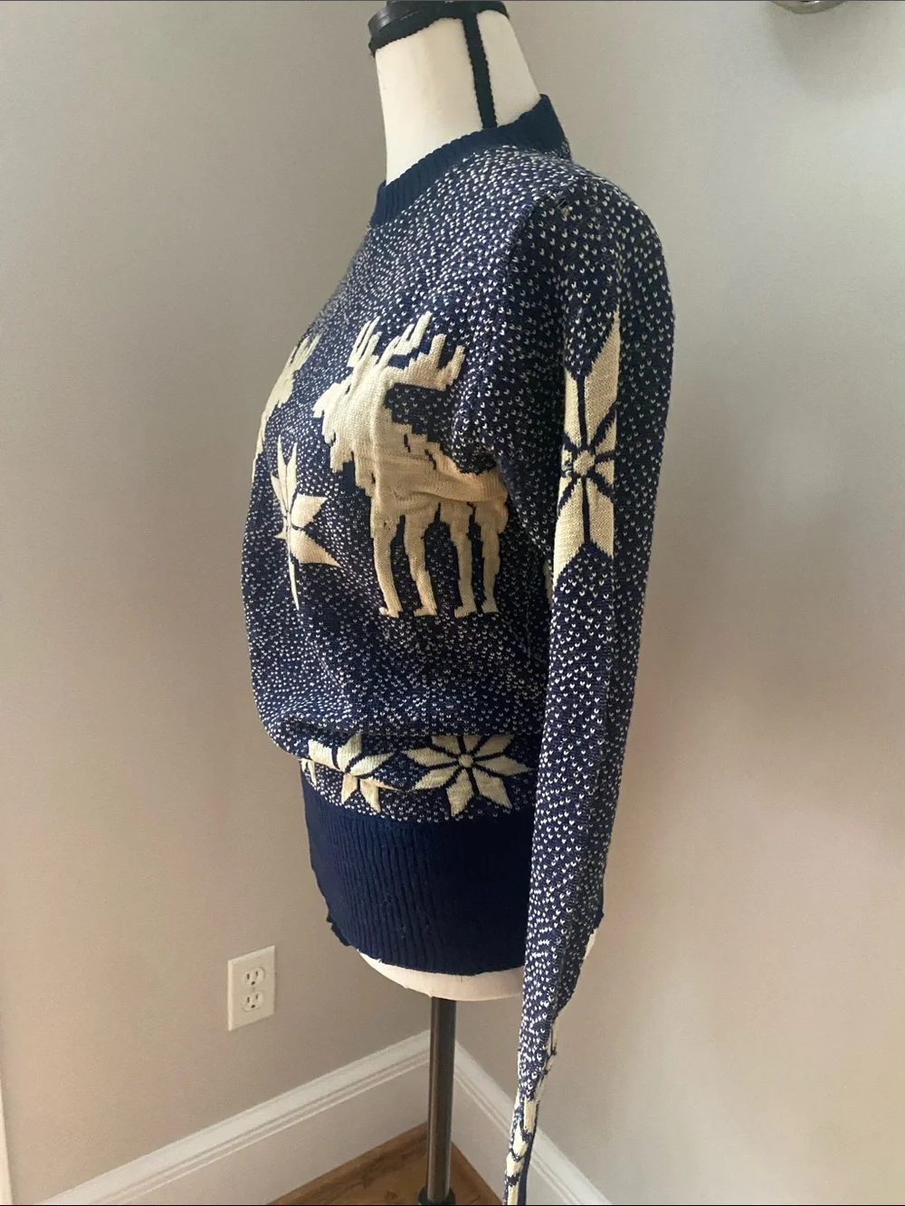 Womens Vintage Catalina Sportswear Crewneck sweater fair aisle Scandinavian S